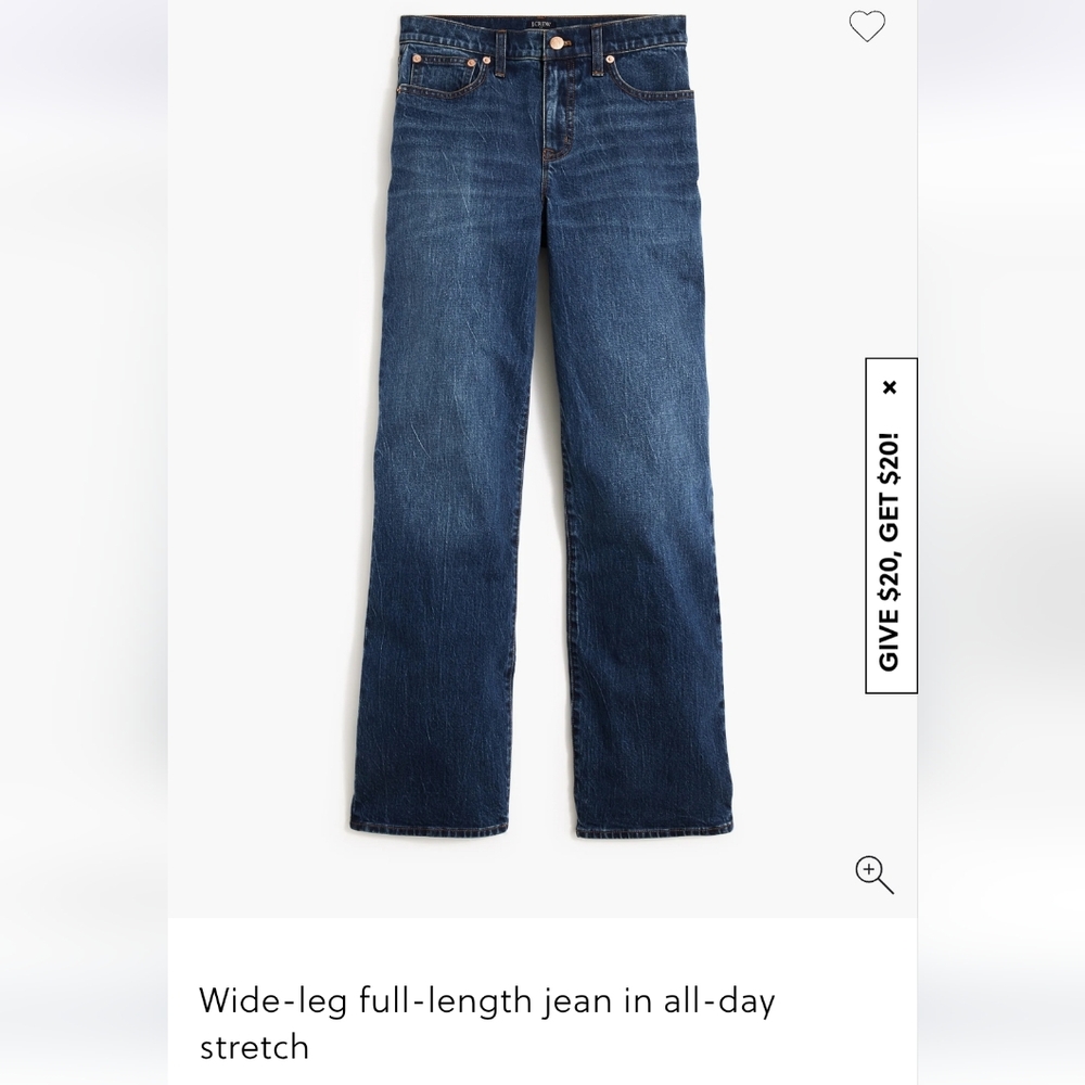 J. Crew Blue Straight Jeans High-Rise